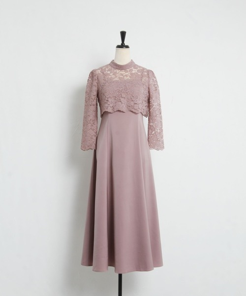 【セール】マルチＷＡＹボウタイリボンレーストップス×キャミワンピースセット（ワンピース）｜tocco closet（トッコ クローゼット）