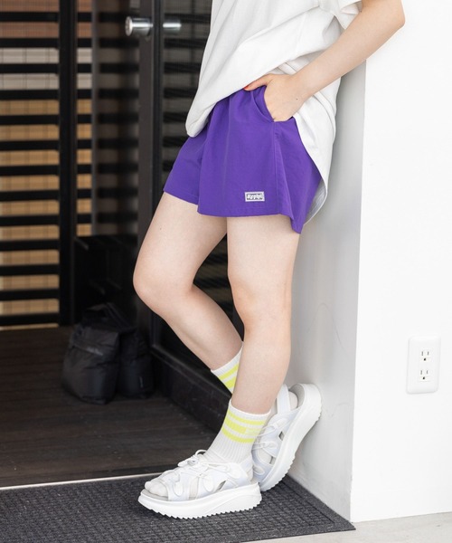 repipi armario（レピピ アルマリオ）の「ハッスイカラーショートパンツ（その他パンツ・キッズ・ブラック/ブルー/パープル/グリーン/カーキ/ピンク/オレンジ/ライトブルー・SMALL/MEDIUM/LARGE）」の6枚目の写真