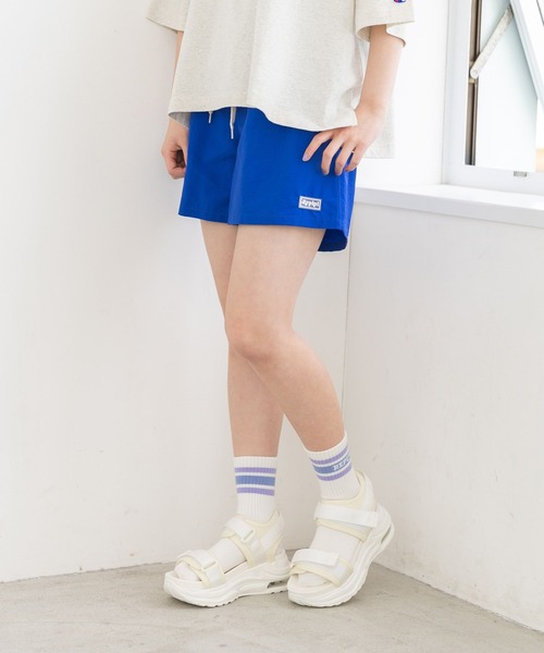 repipi armario（レピピ アルマリオ）の「ハッスイカラーショートパンツ（その他パンツ・キッズ・ブラック/ブルー/パープル/グリーン/カーキ/ピンク/オレンジ/ライトブルー・SMALL/MEDIUM/LARGE）」の5枚目の写真