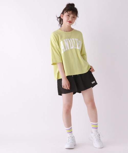 repipi armario（レピピ アルマリオ）の「ハッスイカラーショートパンツ（その他パンツ・キッズ・ブラック/ブルー/パープル/グリーン/カーキ/ピンク/オレンジ/ライトブルー・SMALL/MEDIUM/LARGE）」の9枚目の写真