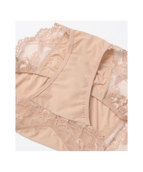 PEACH JOHN(ピーチジョン)の「ナイスバディTシャツショーツ(ショーツ・レディース・ブラック/ホワイト/ベージュ/グレイッシュベージュ/サックスブルー・LARGE/SMALL/MEDIUM)」の11枚目の写真