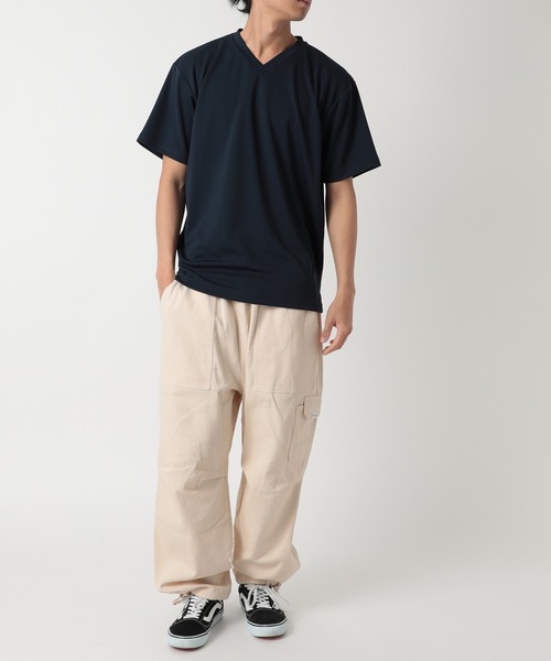 Printstar(プリントスター)の「【Printstar】4.4オンス ドライVネックTシャツ glimmer ヨガ・ピラティス・ランニングウェア UVカット 紫外線対策 00337(Tシャツ/カットソー・レディース・ホワイト/バーガンディー/ロイヤルブルー/ダークグレー/グリーン/ブラック/ネイビー/ライム/レッド/オレンジ/フューシャピンク/ターコイズブルー・LL/S/M/L)」の20枚目の写真