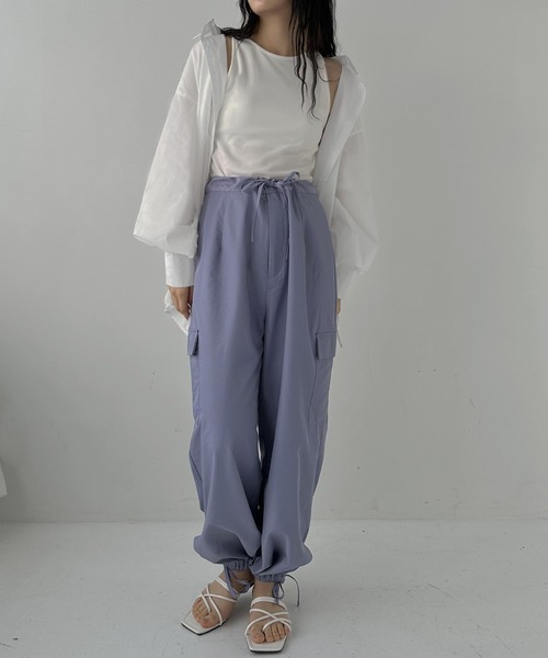 hellam（へラム）の「カットソー アメスリタンク（タンクトップ・レディース・ベージュ/カーキ/ブラック/オフホワイト/チャコール/グレー・FREE）」の7枚目の写真