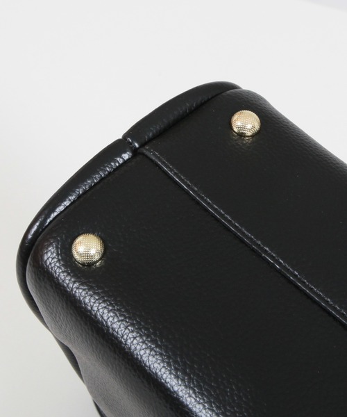 Julia Boutique（ジュリアブティック）の「スカーフ＆ポーチ付きハンドバッグ/23111（ハンドバッグ・レディース・ブラウン/グレー系/アイボリー/ブラック/ブラウン系・ONE）」の10枚目の写真