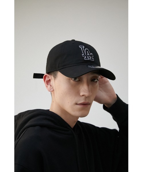 AZUL by moussy(アズールバイマウジー)の「NEWERA×AZUL 9THIRTY LA/NEW ERA×AZUL 9THIRTY ロサンゼルス・ドジャース(キャップ・メンズ・ブラック・FREE)」の11枚目の写真