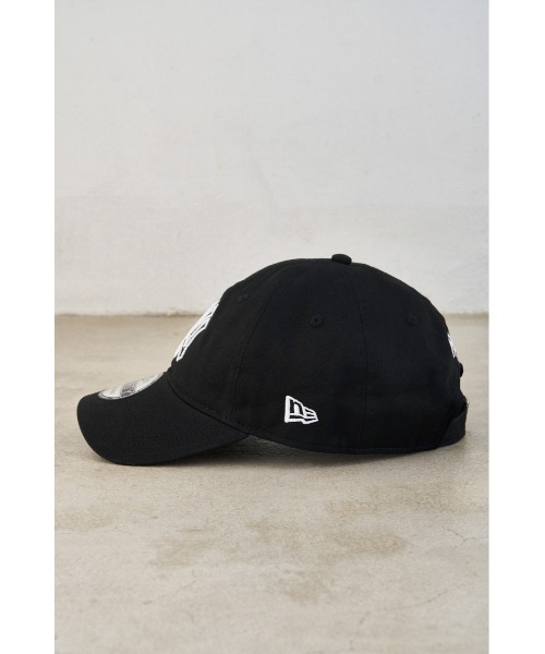 AZUL by moussy(アズールバイマウジー)の「NEWERA×AZUL 9THIRTY LA/NEW ERA×AZUL 9THIRTY ロサンゼルス・ドジャース(キャップ・メンズ・ブラック・FREE)」の3枚目の写真