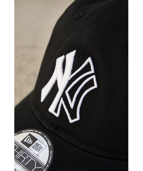 AZUL by moussy(アズールバイマウジー)の「NEWERA×AZUL 9THIRTY LA/NEW ERA×AZUL 9THIRTY ロサンゼルス・ドジャース(キャップ・メンズ・ブラック・FREE)」の5枚目の写真