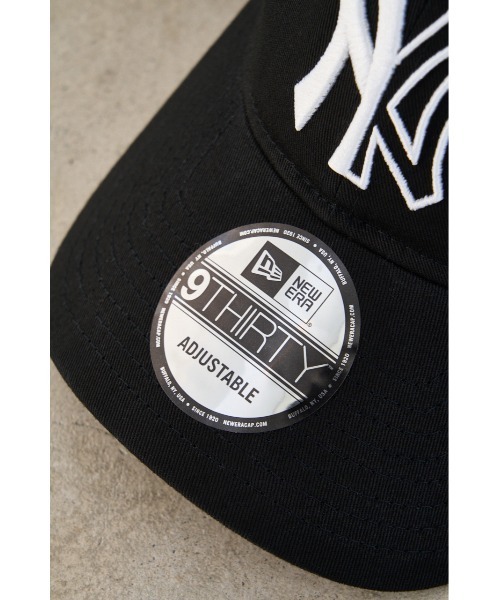 AZUL by moussy(アズールバイマウジー)の「NEWERA×AZUL 9THIRTY LA/NEW ERA×AZUL 9THIRTY ロサンゼルス・ドジャース(キャップ・メンズ・ブラック・FREE)」の6枚目の写真