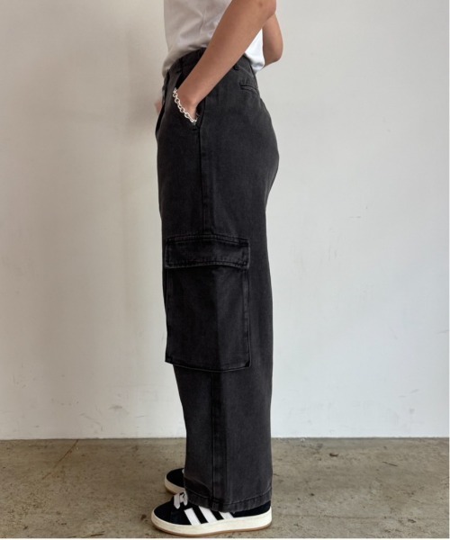 MIRROR9 ワイドカーゴデニム Wide cargo denim – MIRROR9