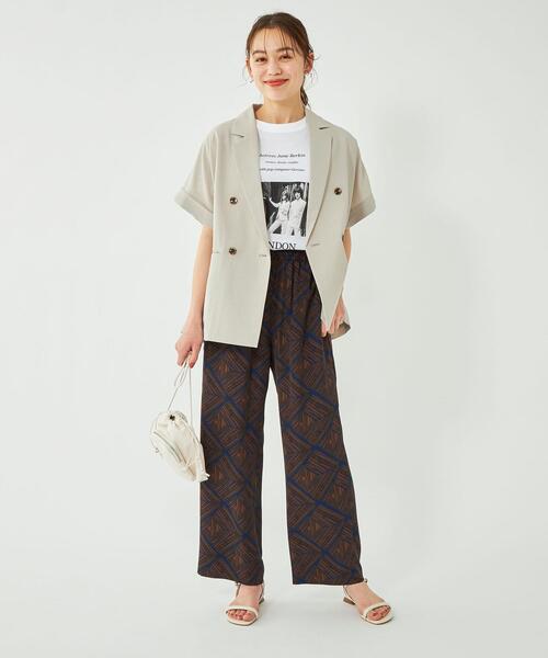 arts&science オリーブグリーン イージーパンツ womens-14391908-s-new-era-