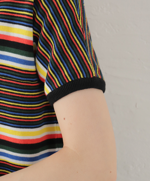 [新品未使用] NOMA Stripe Polo NOMA t.d. NOMA t.d. / NOMA Stripe Polo - IMA:ZINEオンラインストア