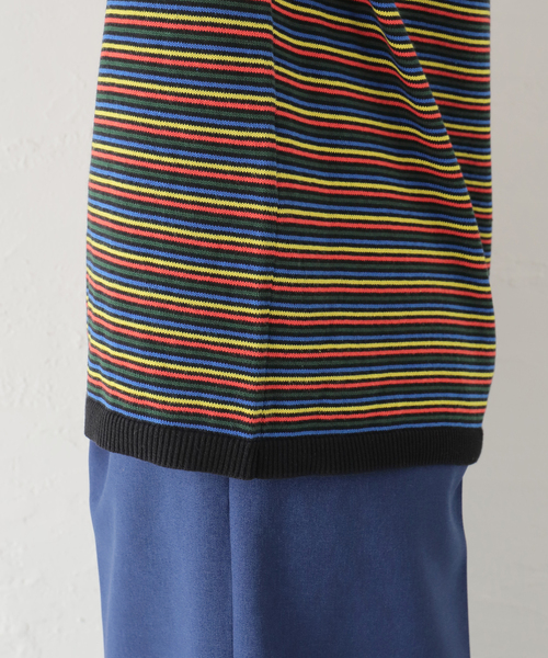 [新品未使用] NOMA Stripe Polo NOMA t.d. 5% > 25%OFF] NOMA t.d. (ノーマ ティーディー) “NOMA Stripe
