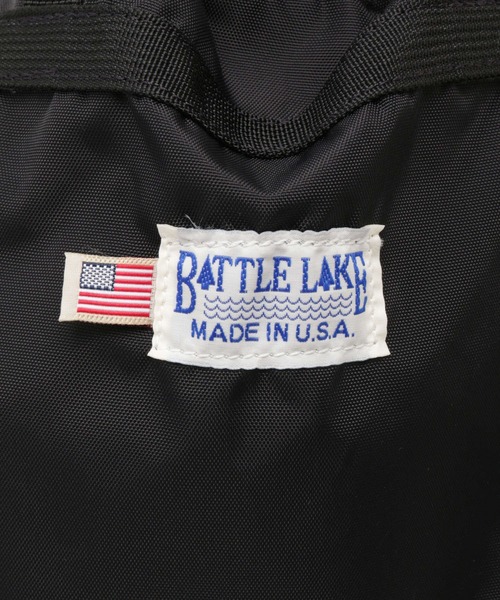 BATTLE LAKE（バトルレイク）の「【BATTLE LAKE】STOWAWAY PACK（バックパック/リュック・レディース・ライトグレー/ブラック・FREE）」の21枚目の写真