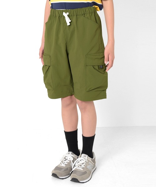 GLAZOS（グラソス）の「【撥水速乾】リップストップ・カーゴパンツ（カーゴパンツ・キッズ・ブラック/カーキ/チャコールグレー・140cm/160cm/170cm/150cm）」の16枚目の写真