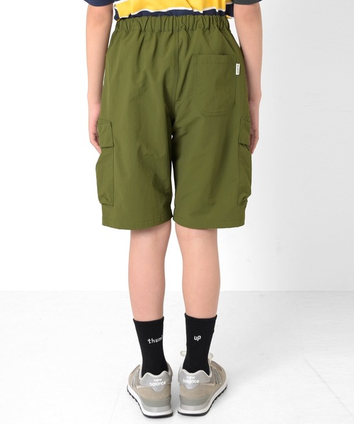GLAZOS（グラソス）の「【撥水速乾】リップストップ・カーゴパンツ（カーゴパンツ・キッズ・ブラック/カーキ/チャコールグレー・140cm/160cm/170cm/150cm）」の8枚目の写真