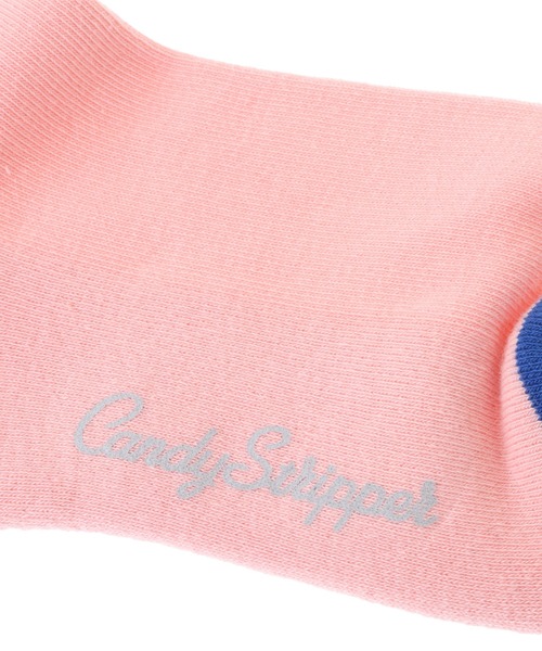 Candy Stripper（キャンディストリッパー）の「CANDY FLOWER RIB ソックス（ソックス/靴下・レディース・ピンク/オフホワイト/ブラック・FREE）」の8枚目の写真
