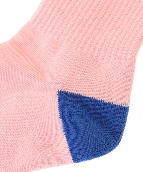 Candy Stripper（キャンディストリッパー）の「CANDY FLOWER RIB ソックス（ソックス/靴下・レディース・ピンク/オフホワイト/ブラック・FREE）」の7枚目の写真