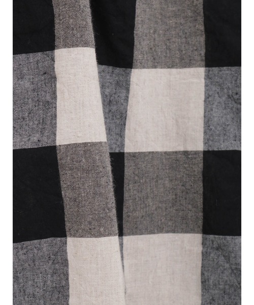 Samansa Mos2(サマンサ モスモス)の「ダブル釦チェックワンピース(ワンピース・レディース・ブラウン/グレー/ブラック・フリ-)」の11枚目の写真