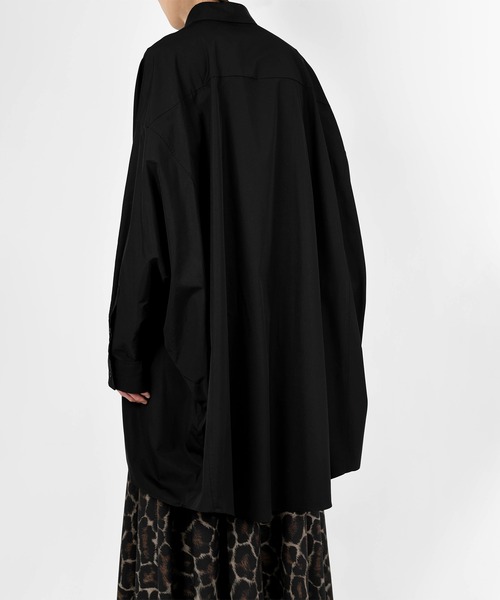 LAD MUSICIAN（ラッドミュージシャン）の「DOLMAN SLEEVE LONG SHIRT（シャツ/ブラウス・メンズ・ブラック/ホワイト・42/44）」の10枚目の写真