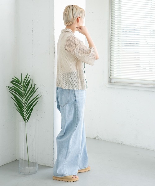 KBF（ケイビーエフ）の「フットベットフラットサンダル（サンダル・レディース・ベージュ/ブラック・36/40/38）」の10枚目の写真