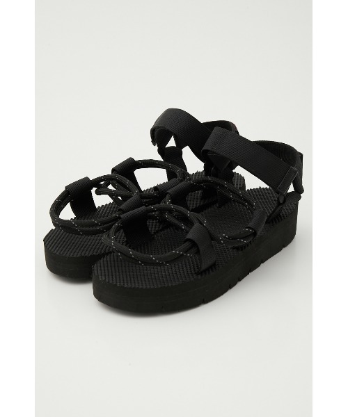 RODEO CROWNS WIDE BOWL(ロデオクラウンズワイドボウル)の「COLOR CORD SANDALS(サンダル・レディース・ベージュ系その他/ブルー系その他/ブラック系その他・23.5cm/24.5cm)」の10枚目の写真
