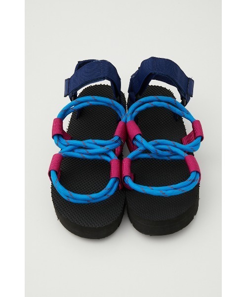 RODEO CROWNS WIDE BOWL(ロデオクラウンズワイドボウル)の「COLOR CORD SANDALS(サンダル・レディース・ベージュ系その他/ブルー系その他/ブラック系その他・23.5cm/24.5cm)」の16枚目の写真