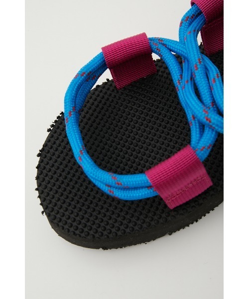 RODEO CROWNS WIDE BOWL(ロデオクラウンズワイドボウル)の「COLOR CORD SANDALS(サンダル・レディース・ベージュ系その他/ブルー系その他/ブラック系その他・23.5cm/24.5cm)」の18枚目の写真