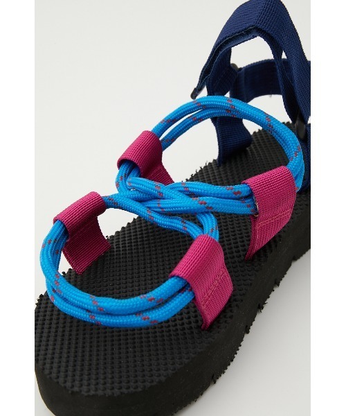 RODEO CROWNS WIDE BOWL(ロデオクラウンズワイドボウル)の「COLOR CORD SANDALS(サンダル・レディース・ベージュ系その他/ブルー系その他/ブラック系その他・23.5cm/24.5cm)」の22枚目の写真