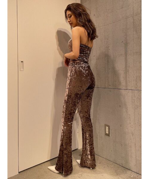 GYDA（ジェイダ）の「【SETUP着用可】ベロアベアビスチェ（チューブ