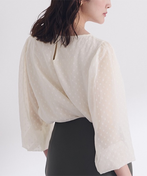シアードットボートネックブラウス（シャツ/ブラウス）｜ur's