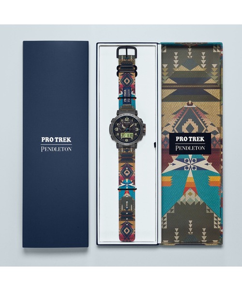 PRO TREK(プロトレック)の「PENDLETONコラボレーションモデル / PRG