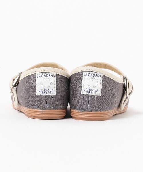 こども ビームス（コドモビームス）の「La Cadena / TRIM PIPING ストラップ シューズ（14～17cm）（その他シューズ・キッズ・グレー/ナチュラル/ブラック・23/24/25/26/27）」の13枚目の写真