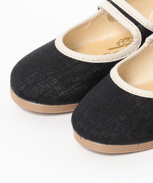 こども ビームス（コドモビームス）の「La Cadena / TRIM PIPING ストラップ シューズ（14～17cm）（その他シューズ・キッズ・グレー/ナチュラル/ブラック・23/24/25/26/27）」の14枚目の写真