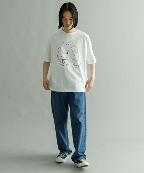 URBAN RESEARCH（アーバンリサーチ）の「URBAN RESEARCH iD　PHYSICIST T-SHIRTS（Tシャツ/カットソー・メンズ・ホワイト/ブラック・MEDIUM/LARGE）」の10枚目の写真