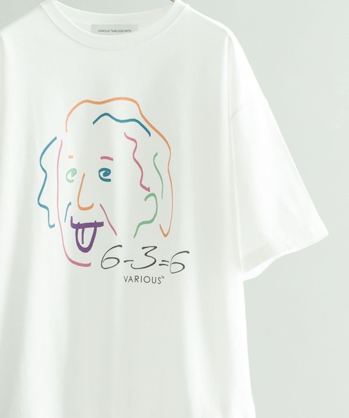 URBAN RESEARCH（アーバンリサーチ）の「URBAN RESEARCH iD　PHYSICIST T-SHIRTS（Tシャツ/カットソー・メンズ・ホワイト/ブラック・MEDIUM/LARGE）」の12枚目の写真