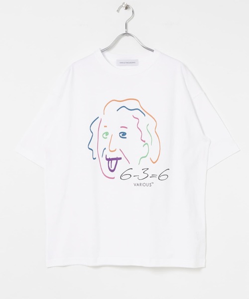 URBAN RESEARCH（アーバンリサーチ）の「URBAN RESEARCH iD　PHYSICIST T-SHIRTS（Tシャツ/カットソー・メンズ・ホワイト/ブラック・MEDIUM/LARGE）」の14枚目の写真