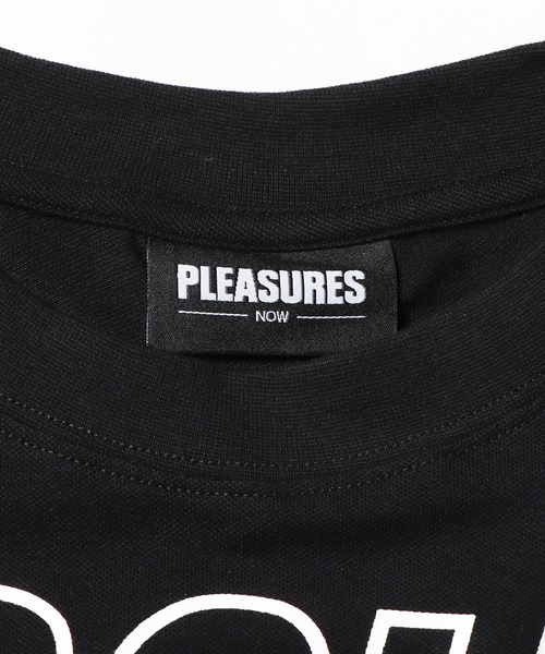 PLEASURES リビール ロゴ メッシュ オーバーサイズ Tシャツ PLEASURES（プレジャー）の「PLEASURES/プレジャーズ REVEAL