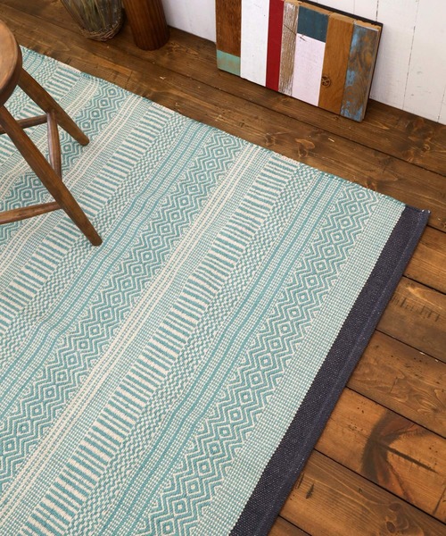 BAYFLOW（ベイフロー）の「BF HEMカラー130cm×180cm（ラグ/マット
