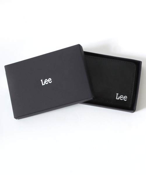 Lee(リー)の「Lee/リー Italy Leather Coin Purse/イタリアレザー ラウンドファスナー コインケース/ロゴ ワンポイント刺繍 財布/コンパクト/メンズ レディース(財布・メンズ・ブラック/ブラウン/ダークブラウン・FREE)」の20枚目の写真