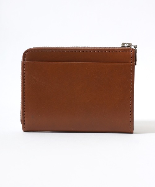Lee(リー)の「Lee/リー Italy Leather Coin Purse/イタリアレザー ラウンドファスナー コインケース/ロゴ ワンポイント刺繍 財布/コンパクト/メンズ レディース(財布・メンズ・ブラック/ブラウン/ダークブラウン・FREE)」の10枚目の写真