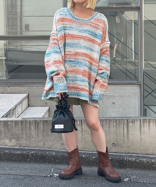 CIAOPANIC（チャオパニック）の「エンジニアショートブーツ（ブーツ・レディース・ブラック/ブラウン・SMALL/MEDIUM/LARGE/X-LARGE）」の13枚目の写真