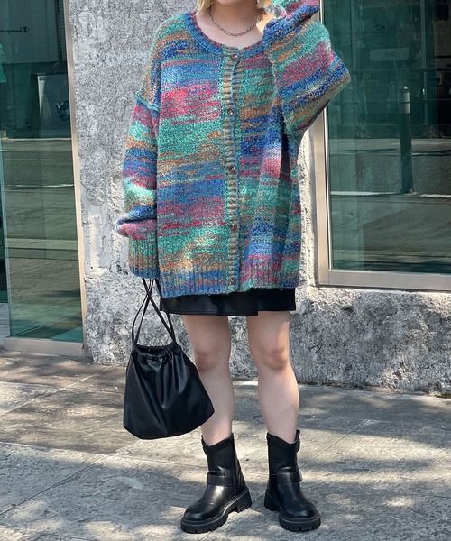 CIAOPANIC（チャオパニック）の「エンジニアショートブーツ（ブーツ・レディース・ブラック/ブラウン・SMALL/MEDIUM/LARGE/X-LARGE）」の16枚目の写真