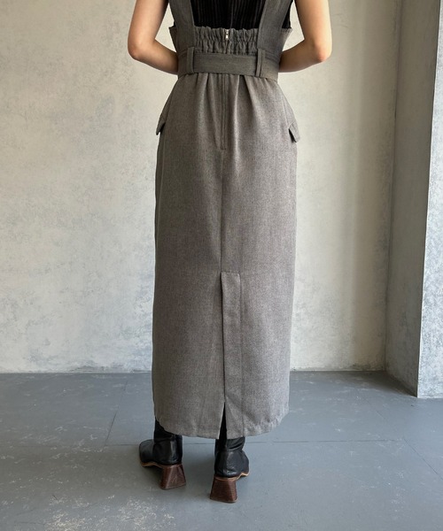 &g'aime（アンジェム）の「【&g’aime】トレンチジャンパーワンピース（ワンピース・レディース・ブラック/グレー・FREE）」の19枚目の写真