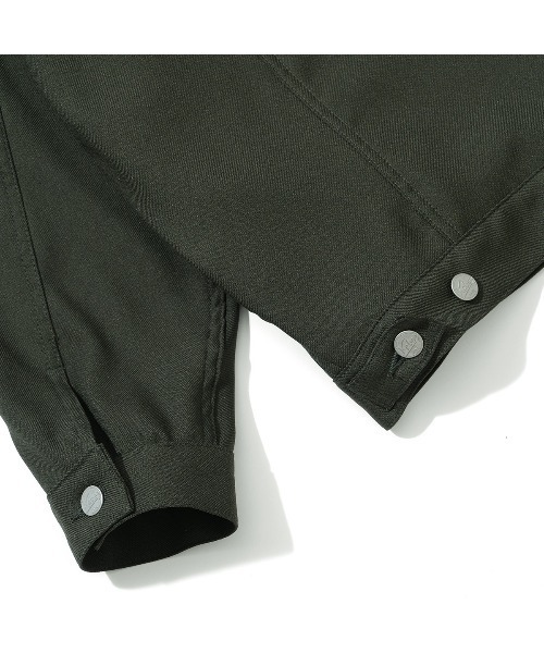 KEBOZ（ケボズ）の「STA-PREST JACKET（カバーオール・メンズ・グレイッシュベージュ/バーガンディー/ダークグリーン/サックスブルー/ゴールド・XL/L/M）」の9枚目の写真