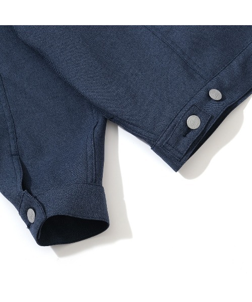 KEBOZ（ケボズ）の「STA-PREST JACKET（カバーオール・メンズ・グレイッシュベージュ/バーガンディー/ダークグリーン/サックスブルー/ゴールド・XL/L/M）」の12枚目の写真