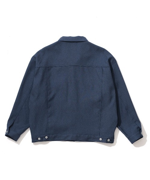 KEBOZ（ケボズ）の「STA-PREST JACKET（カバーオール・メンズ・グレイッシュベージュ/バーガンディー/ダークグリーン/サックスブルー/ゴールド・XL/L/M）」の14枚目の写真