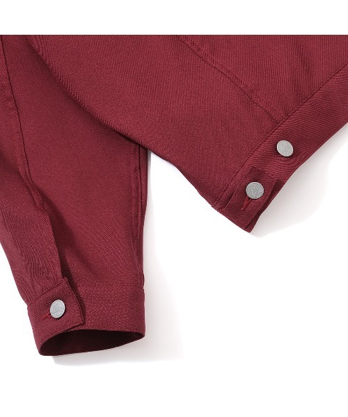 KEBOZ（ケボズ）の「STA-PREST JACKET（カバーオール・メンズ・グレイッシュベージュ/バーガンディー/ダークグリーン/サックスブルー/ゴールド・XL/L/M）」の15枚目の写真