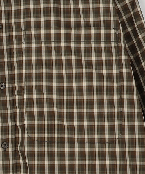 DAIWA PIER39（ダイワピア39）の「DAIWA PIER39 | TECH BUTTON DOWN SHIRTS L/S MINI PLAID MEN（シャツ/ブラウス・メンズ・オリーブ・M/S/L）」の4枚目の写真