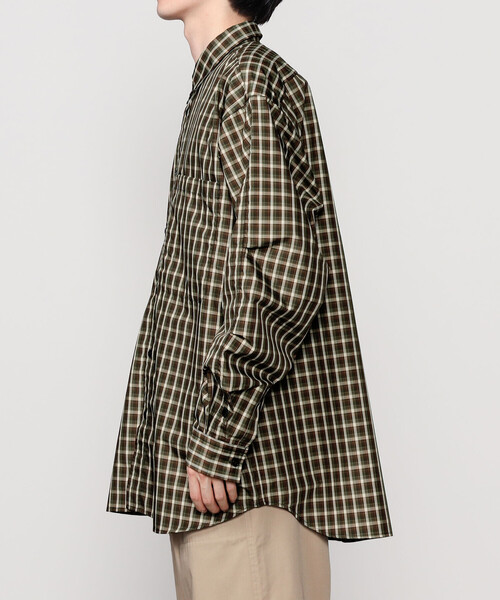 DAIWA PIER39（ダイワピア39）の「DAIWA PIER39 | TECH BUTTON DOWN SHIRTS L/S MINI PLAID MEN（シャツ/ブラウス・メンズ・オリーブ・M/S/L）」の12枚目の写真