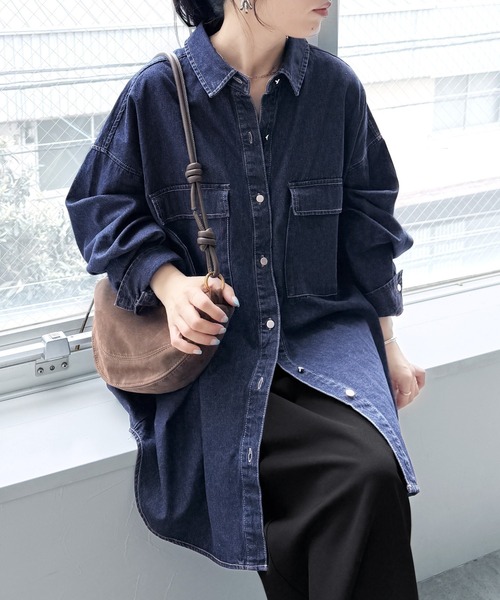 セール】デニムシャツジャケット（デニムジャケット）｜reca（レカ）の